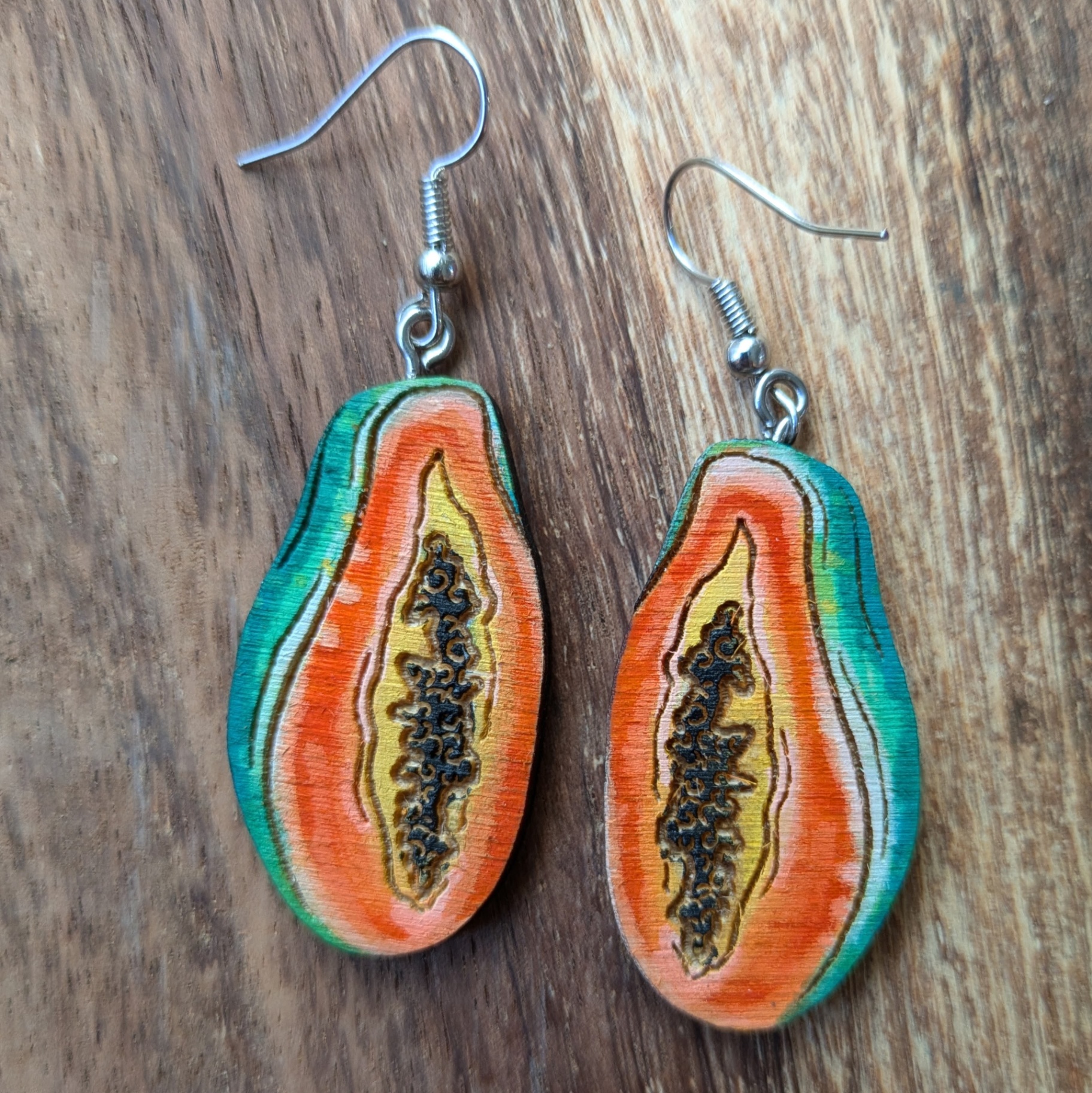 Papaya Earrings